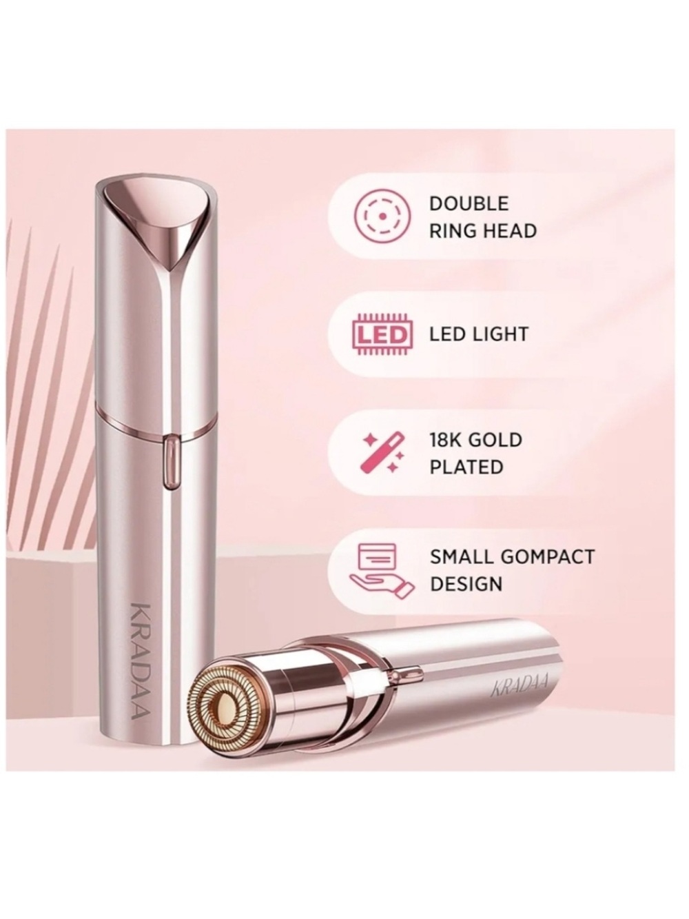 Facial Hair Removal pink new